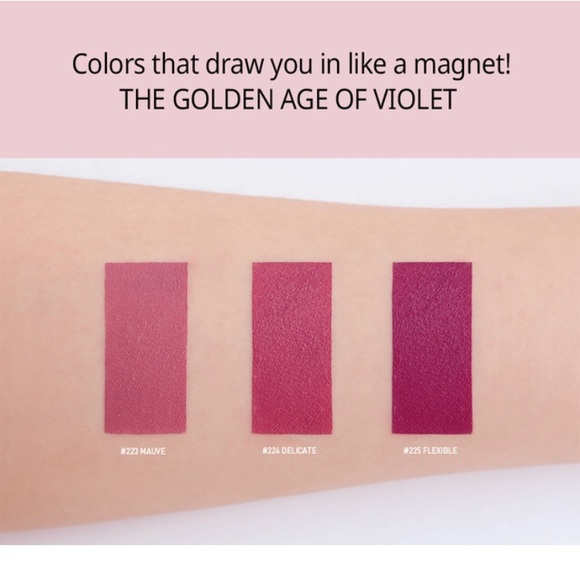 New 3CE Matte Lip Color #224 Delicate - Picture 3 of 7